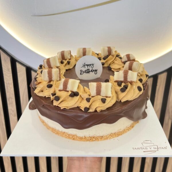 Cheesecake de Kinder Bueno