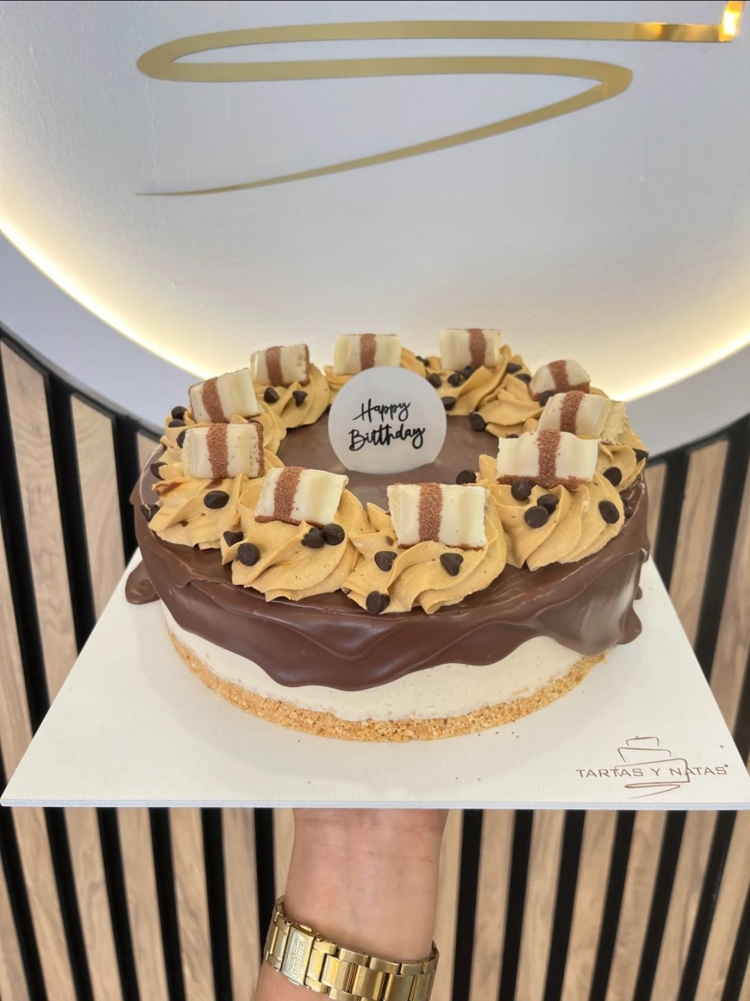 Cheesecake de Kinder Bueno