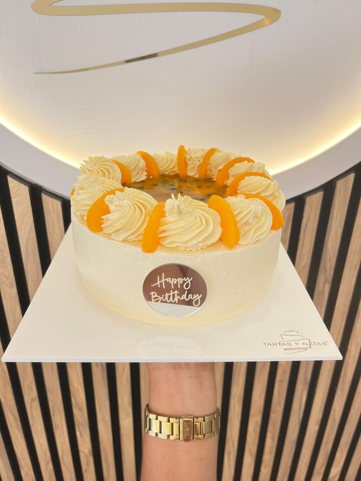 Cassata de maracuyá en Sevilla – Tartas y Natas