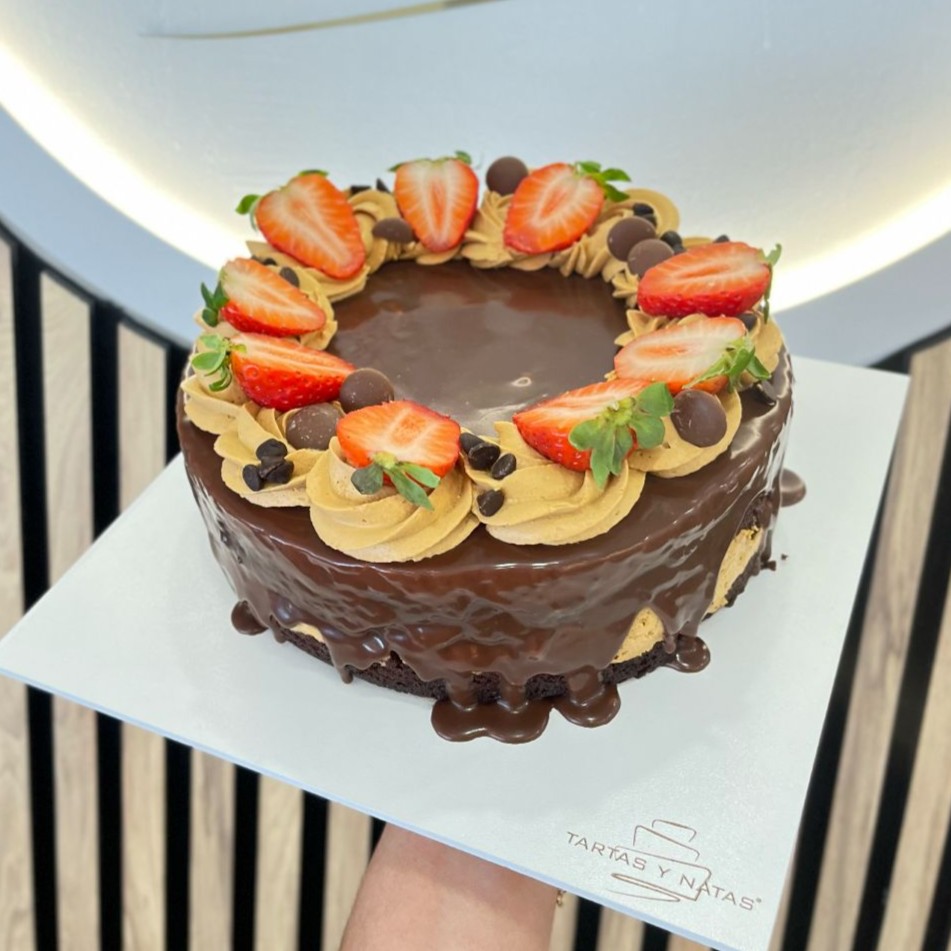 Cassata de chocolota artesana en Sevilla