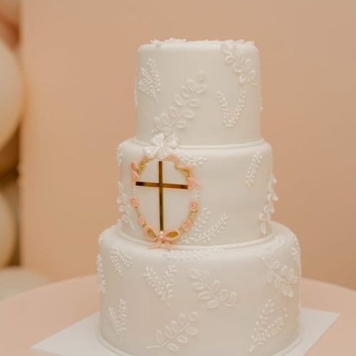 Tarta de bautizo personalizada en Sevilla – Tartas y Natas
